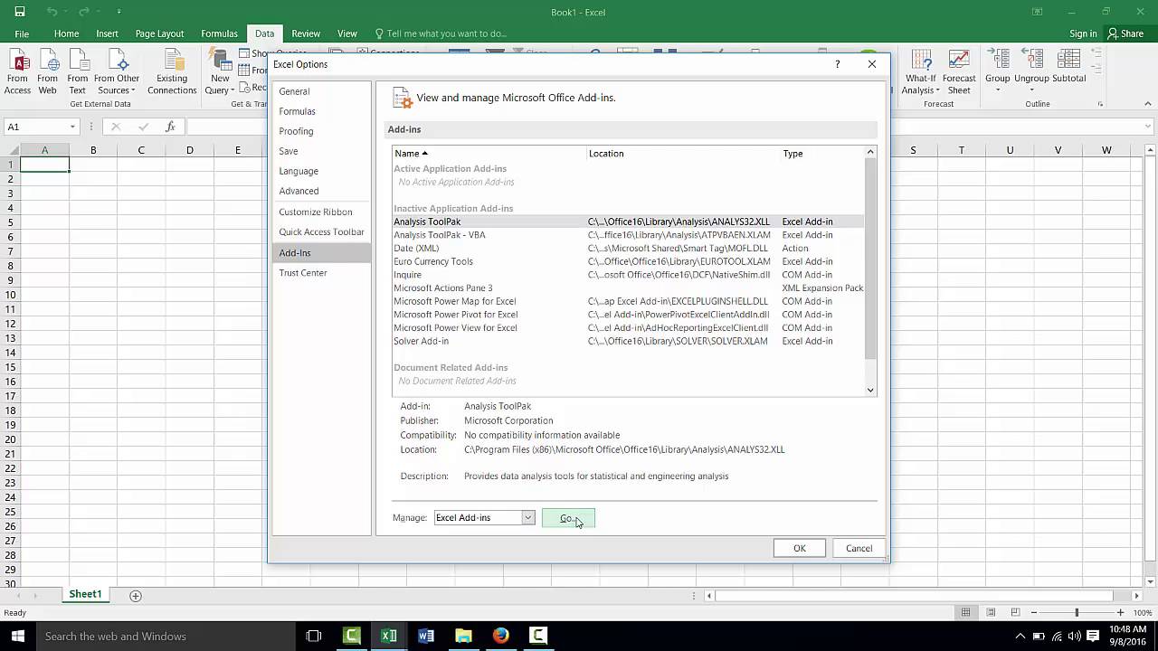 Install Microsoft Excel For Free